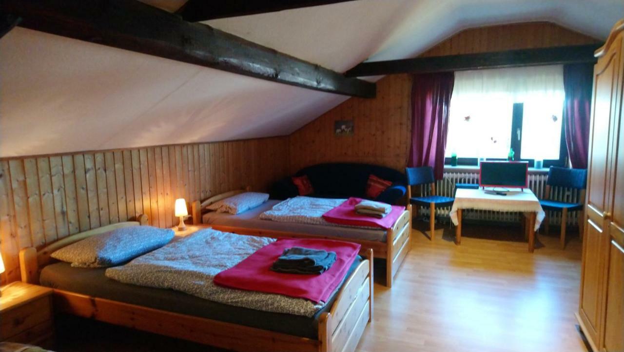 Gaestehaus Burgwald-Trekking Mittelsimtshausen Экстерьер фото